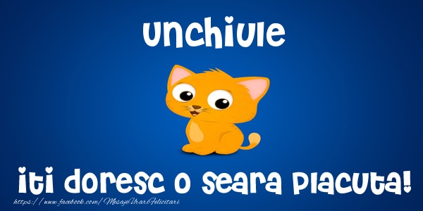 Felicitari de buna seara pentru Unchi - Unchiule iti doresc o seara placuta!