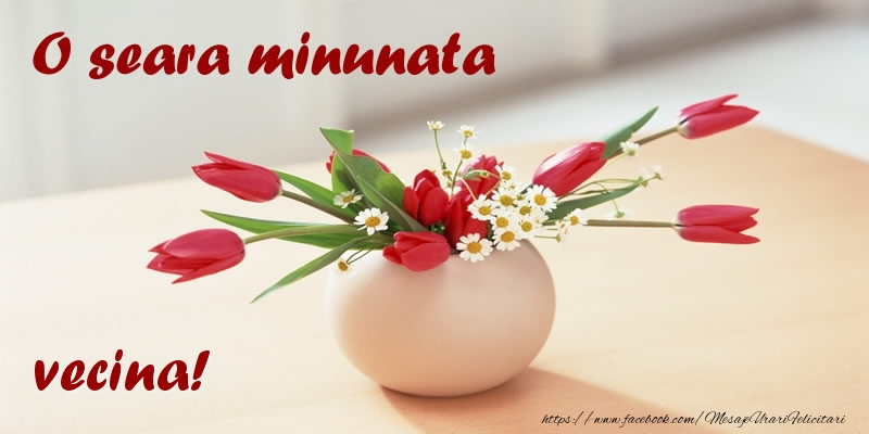 Felicitari de buna seara pentru Vecina - O seara minunata vecina!