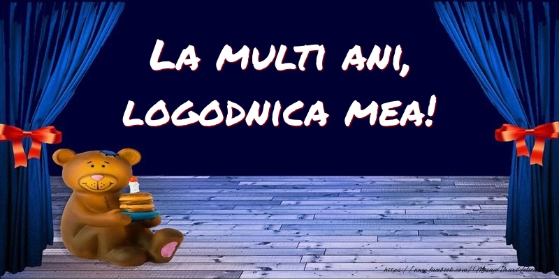 Felicitari pentru copii pentru Logodnica - La multi ani, logodnica mea!