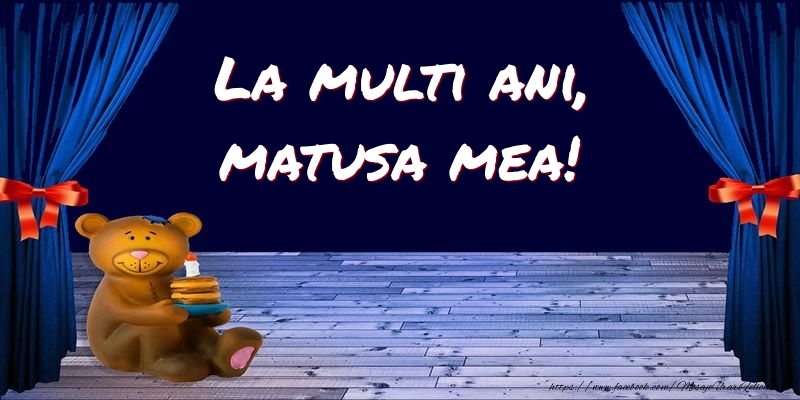 Felicitari pentru copii pentru Matusa - La multi ani, matusa mea!