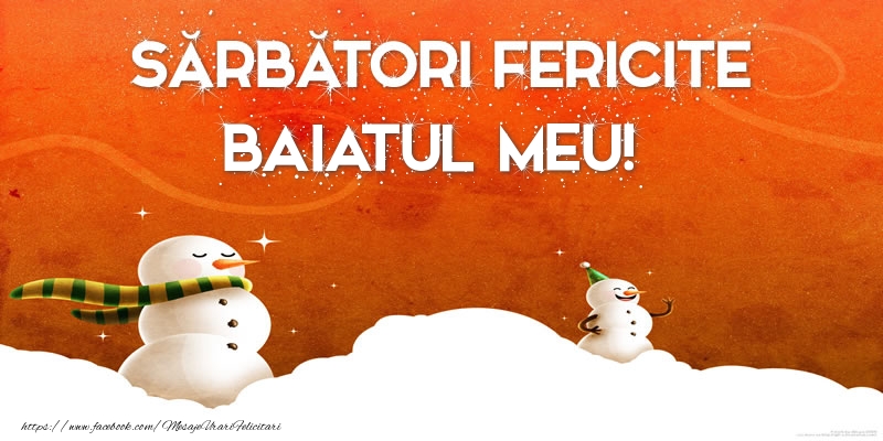 Felicitari de Craciun pentru Baiat - Sărbători Fericite baiatul meu!