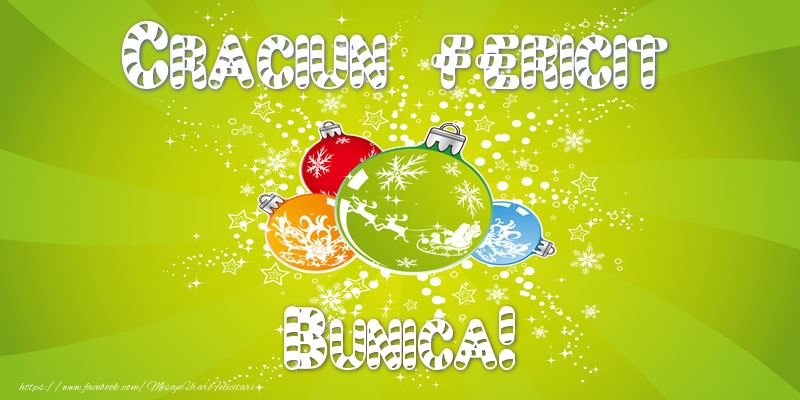 Felicitari de Craciun pentru Bunica - Craciun Fericit bunica!