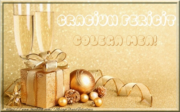 Felicitari de Craciun pentru Colega - Craciun Fericit colega mea