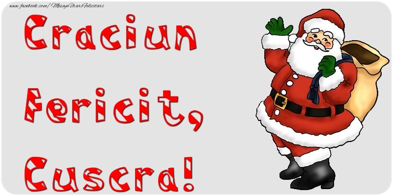 Felicitari de Craciun pentru Cuscra - Craciun Fericit, cuscra