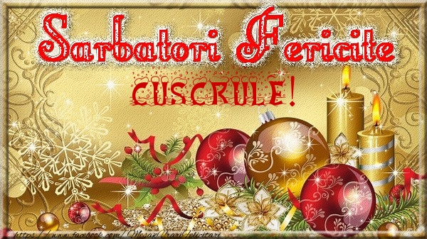 Felicitari de Craciun pentru Cuscru - Sarbatori fericite cuscrule!