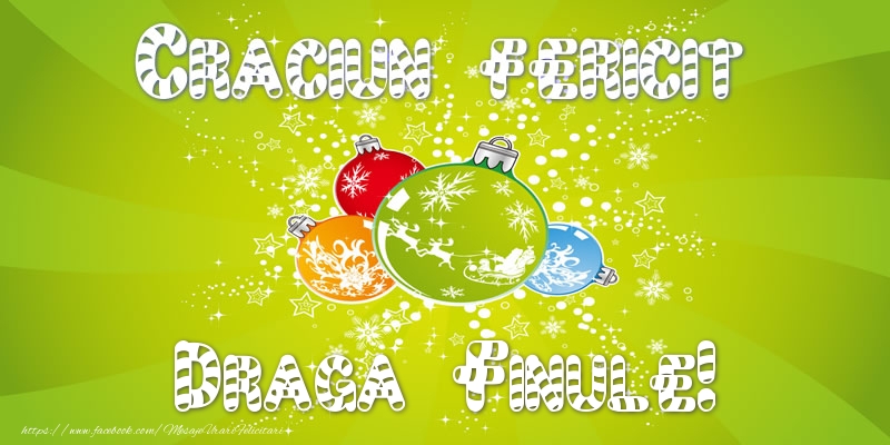 Felicitari de Craciun pentru Fin - Craciun Fericit draga finule!
