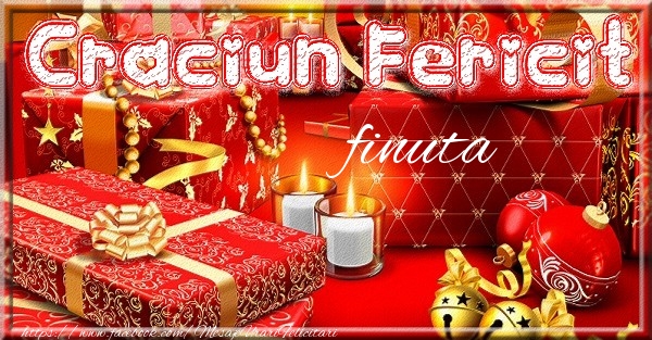 Felicitari de Craciun pentru Fina - Craciun Fericit finuta