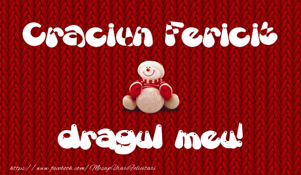 Felicitari de Craciun pentru Iubit - Craciun Fericit dragul meu!