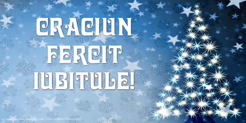 Felicitari de Craciun pentru Iubit - Craciun Fericit iubitule!