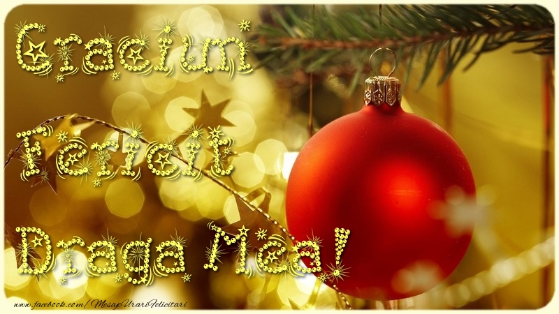 Felicitari de Craciun pentru Iubita - Craciun Fericit draga mea