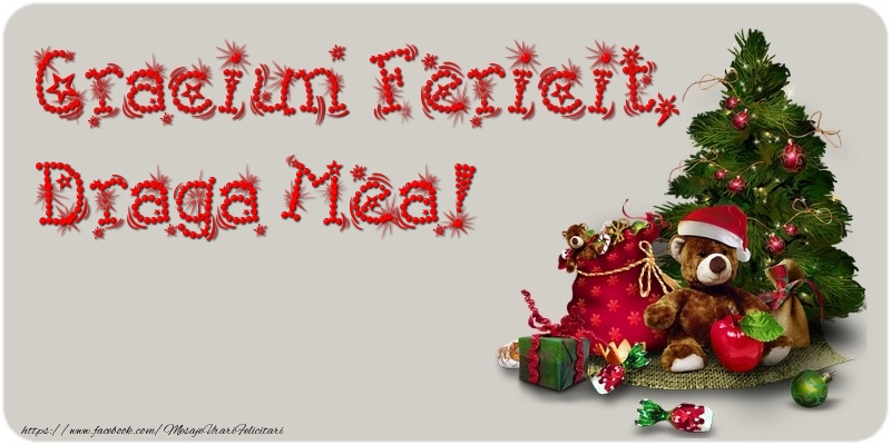 Felicitari de Craciun pentru Iubita - Craciun Fericit, draga mea