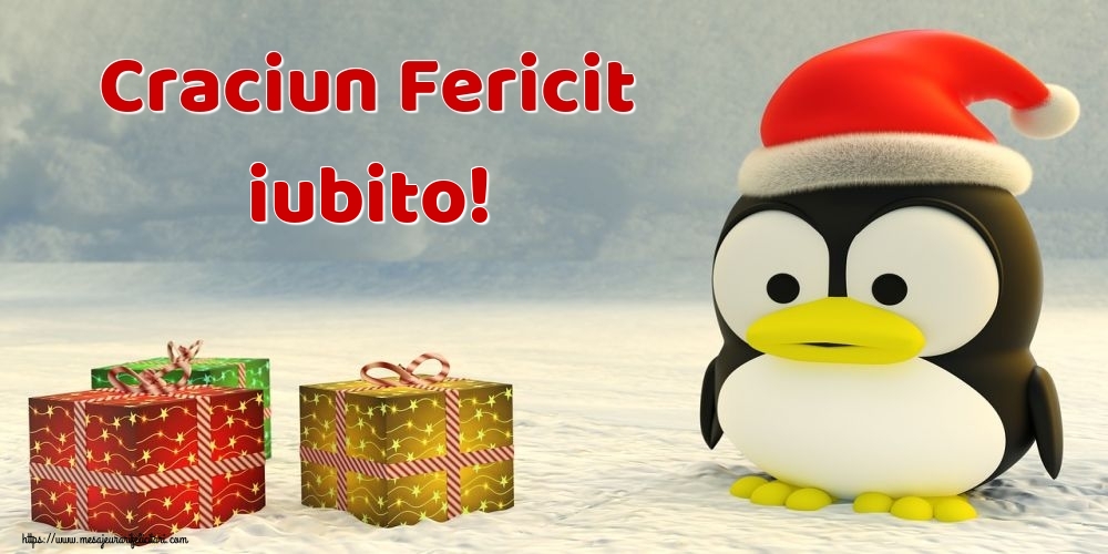 Felicitari de Craciun pentru Iubita - Craciun Fericit iubito!