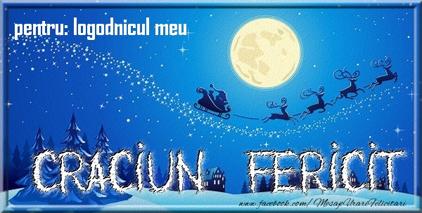 Felicitari de Craciun pentru Logodnic - Pentru logodnicul meu Craciun Fericit