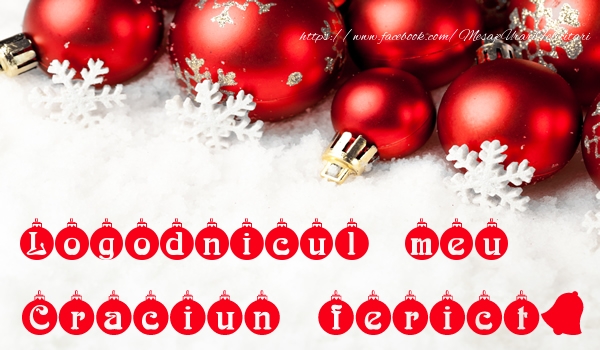 Felicitari de Craciun pentru Logodnic - Logodnicul meu Craciun Fericit!