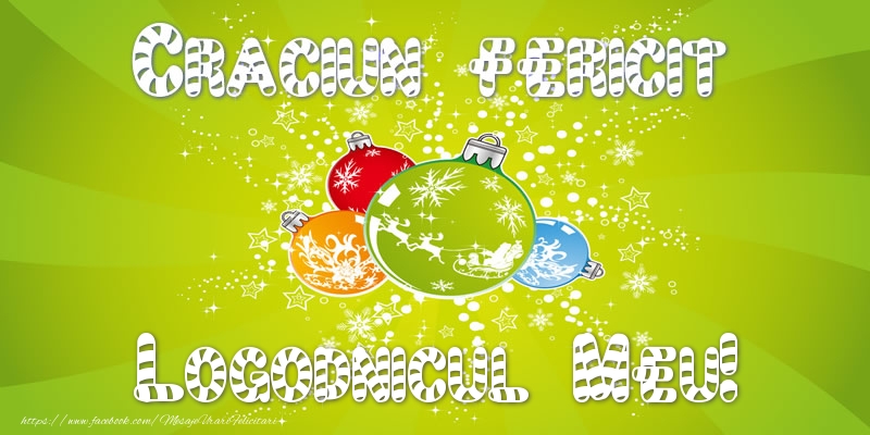 Felicitari de Craciun pentru Logodnic - Craciun Fericit logodnicul meu!