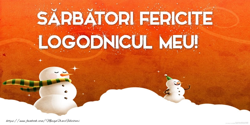 Felicitari de Craciun pentru Logodnic - Sărbători Fericite logodnicul meu!