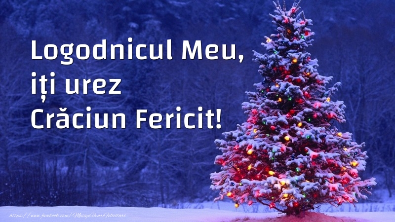Felicitari de Craciun pentru Logodnic - Logodnicul meu, iți urez Crăciun Fericit!