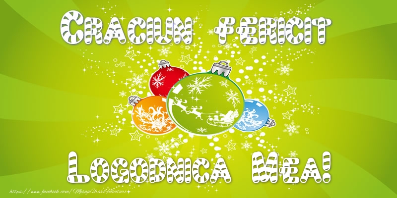 Felicitari de Craciun pentru Logodnica - Craciun Fericit logodnica mea!