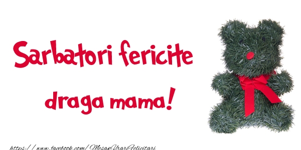 Felicitari de Craciun pentru Mama - Sarbatori fericite draga mama!