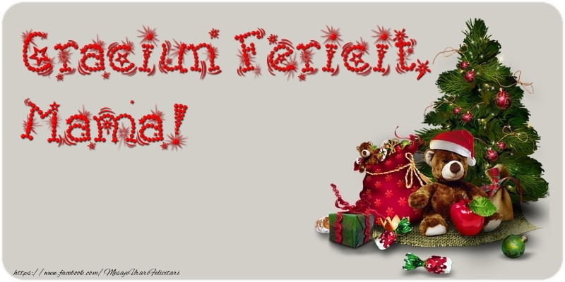 Felicitari de Craciun pentru Mama - Craciun Fericit, mama