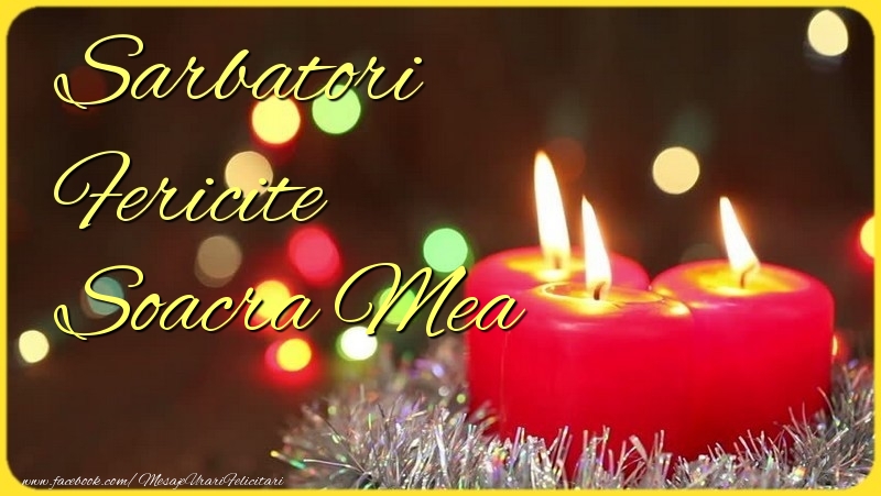 Felicitari de Craciun pentru Soacra - Sarbatori Fericite soacra mea