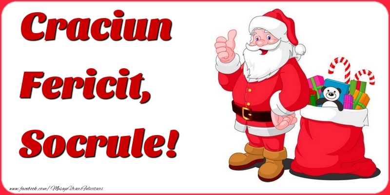 Felicitari de Craciun pentru Socru - Craciun Fericit, socrule