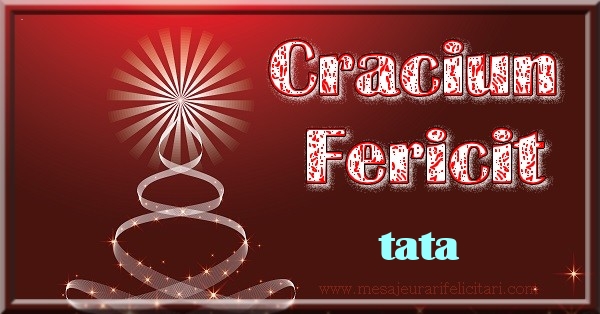 Felicitari de Craciun pentru Tata - Craciun Fericit tata