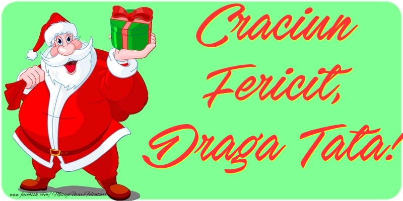 Felicitari de Craciun pentru Tata - Craciun Fericit, draga tata