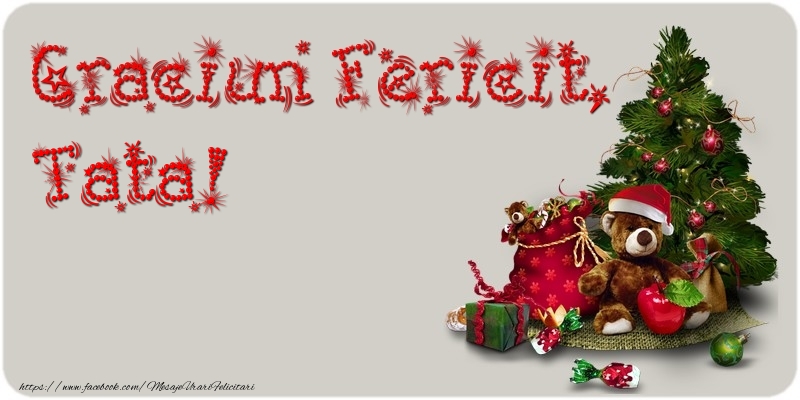 Felicitari de Craciun pentru Tata - Craciun Fericit, tata
