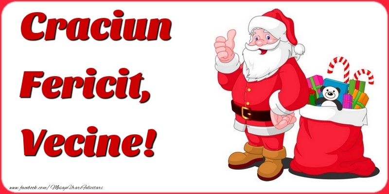 Felicitari de Craciun pentru Vecin - Craciun Fericit, vecine