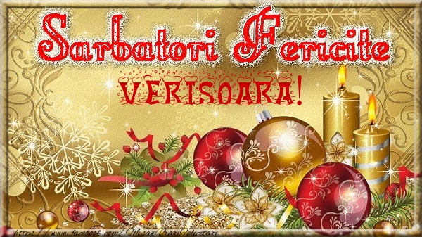 Felicitari de Craciun pentru Verisoara - Sarbatori fericite verisoara!