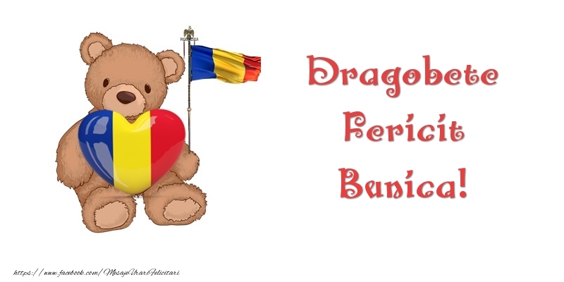 Felicitari de Dragobete pentru Bunica - Dragobete Fericit bunica!
