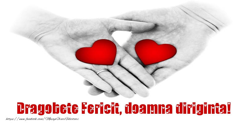 Felicitari de Dragobete pentru Diriginta - Dragobete Fericit, doamna diriginta!