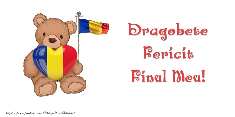 Felicitari de Dragobete pentru Fin - Dragobete Fericit finul meu!