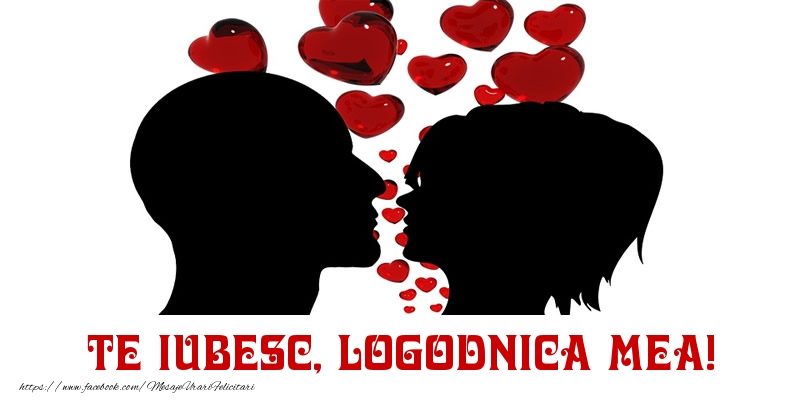 Felicitari de Dragobete pentru Logodnica - Te iubesc, logodnica mea!