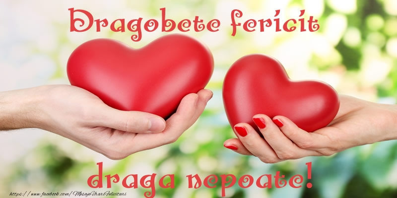Felicitari de Dragobete pentru Nepot - Dragobete fericit draga nepoate!