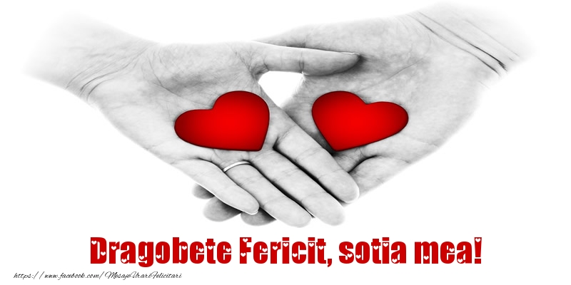 Felicitari de Dragobete pentru Sotie - Dragobete Fericit, sotia mea!