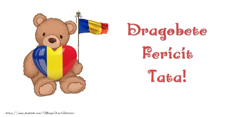 Felicitari de Dragobete pentru Tata - Dragobete Fericit tata!