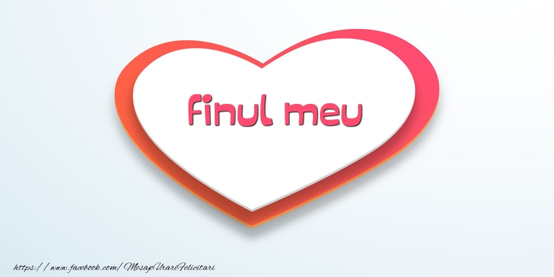 Felicitari de dragoste pentru Fin - Love finul meu