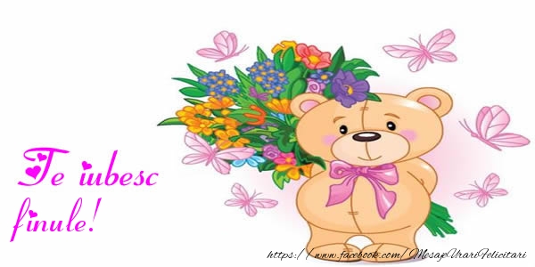 Dragoste Te iubesc draga finule!