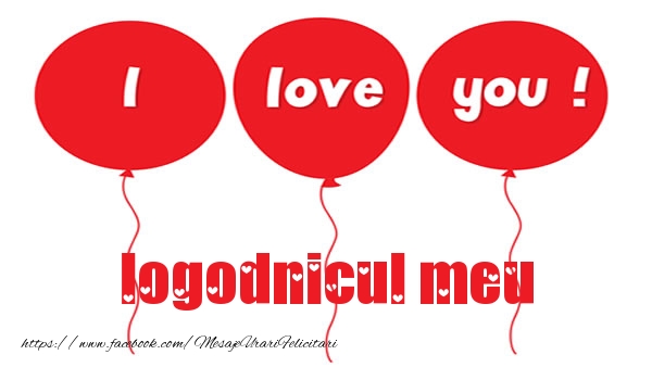 Felicitari de dragoste pentru Logodnic - I love you logodnicul meu