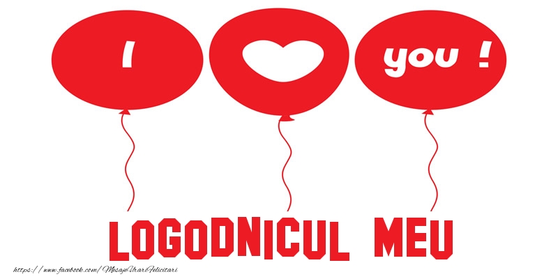 Felicitari de dragoste pentru Logodnic - I love you logodnicul meu!