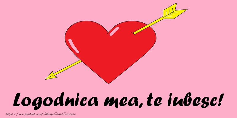 Felicitari de dragoste pentru Logodnica - Logodnica mea, te iubesc!