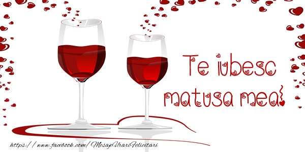 Felicitari de dragoste pentru Matusa - Te iubesc matusa mea!