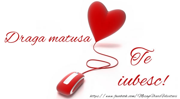Felicitari de dragoste pentru Matusa - Draga matusa te iubesc!