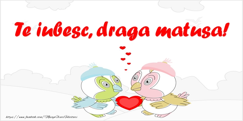 Felicitari de dragoste pentru Matusa - Te iubesc, draga matusa!