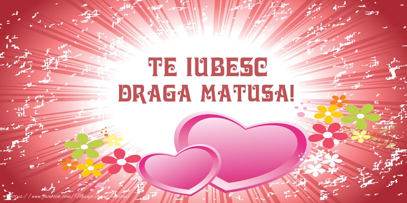 Felicitari de dragoste pentru Matusa - Te iubesc draga matusa!
