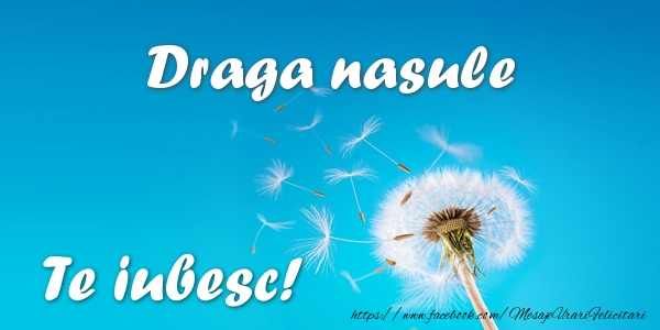 Felicitari de dragoste pentru Nas - Draga nasule Te iubesc!