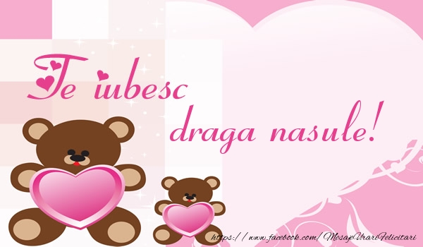 Felicitari de dragoste pentru Nas - Te iubesc draga nasule!