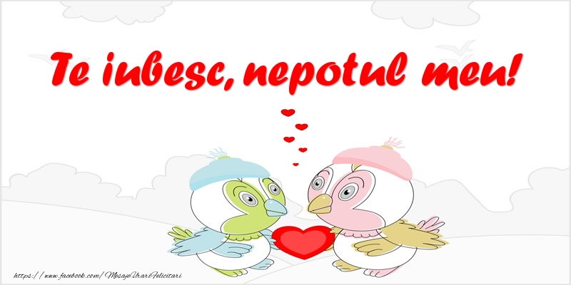 Felicitari de dragoste pentru Nepot - Te iubesc, nepotul meu!